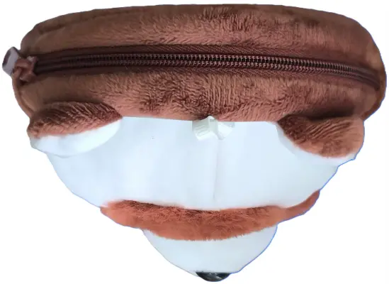 Chic & Stylish Beaver Plush Dispenser for Dog and Cat Waste Bags Poop Bag Trash Bags-for Pet Waste Disposal
