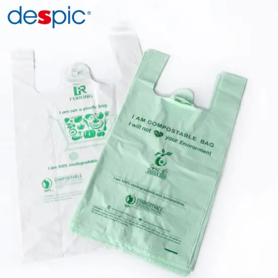 High-Quality Compostable Shopping Bags - Biodegradable & Eco-Friendly