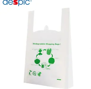 Compostable & Biodegradable Shopping Bags: High Quality for Eco-Friendly Food & Film Grade