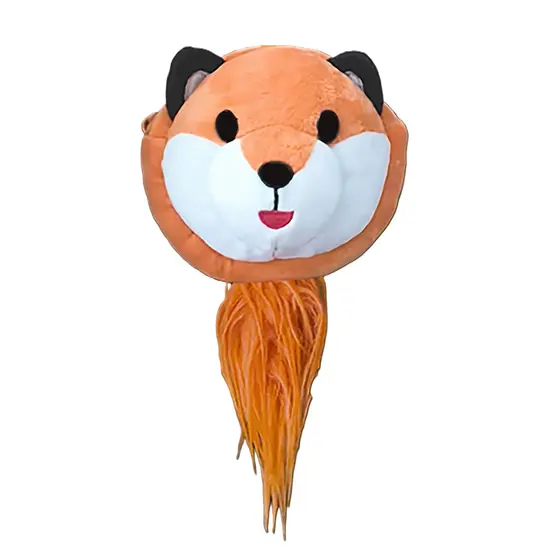 Adorable Fox Plush Dispenser for Pet Waste Bags, Perfect for Dog and Cat Poop Bag Trash Bags for Waste Disposal
