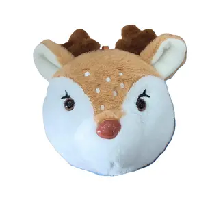 Chic Cute Deer Plush Dispenser for Pet Waste Dog and Cat Poop Bag Garbage Bags for Waste Disposal