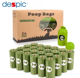 New Eco-Friendly Pet Poop Bags Made From Corn Starch - High Quality