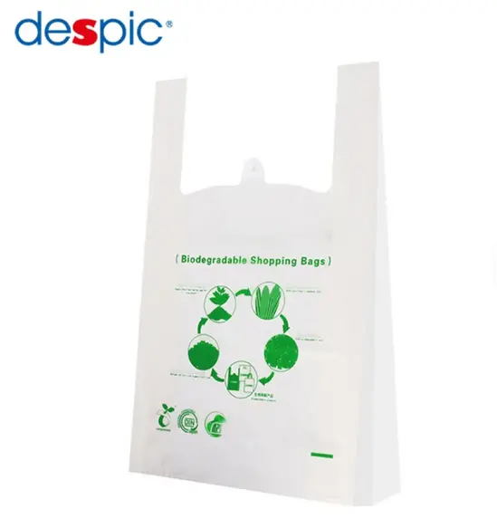 Compostable & Biodegradable Shopping Bags: High Quality for Eco-Friendly Food & Film Grade