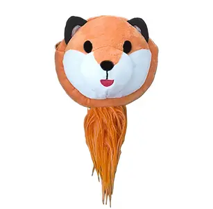 Adorable Fox Plush Dispenser for Pet Waste Bags, Perfect for Dog and Cat Poop Bag Trash Bags for Waste Disposal