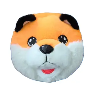 Hot Fashion Cute Fox Plush Dispenser for Dog and Cat Waste Bags Poop Bag Trash Bags for Pet Waste Disposal
