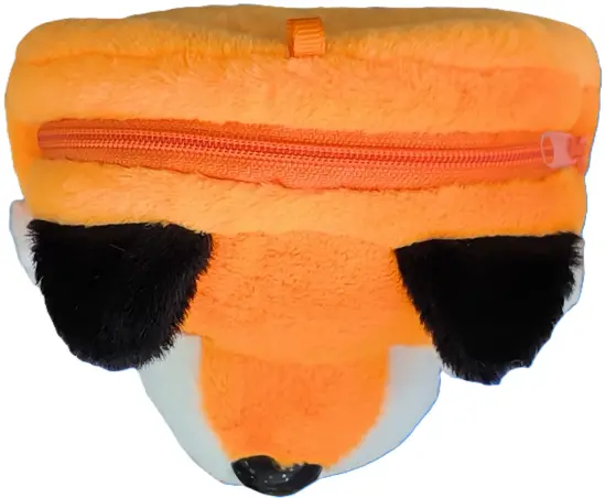 Hot Fashion Cute Fox Plush Dispenser for Dog and Cat Waste Bags Poop Bag Trash Bags for Pet Waste Disposal